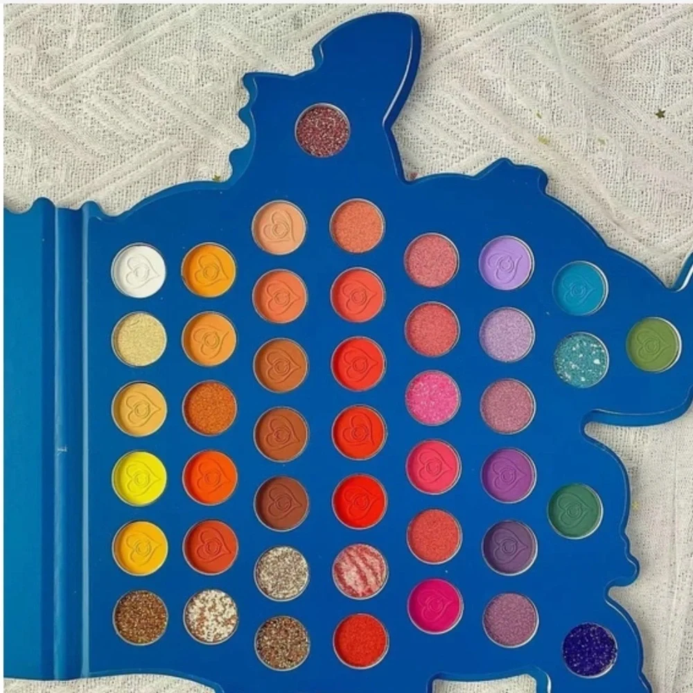 New Cartoon Stitch 45Color Eye‎ Shadow Palette Kawaii